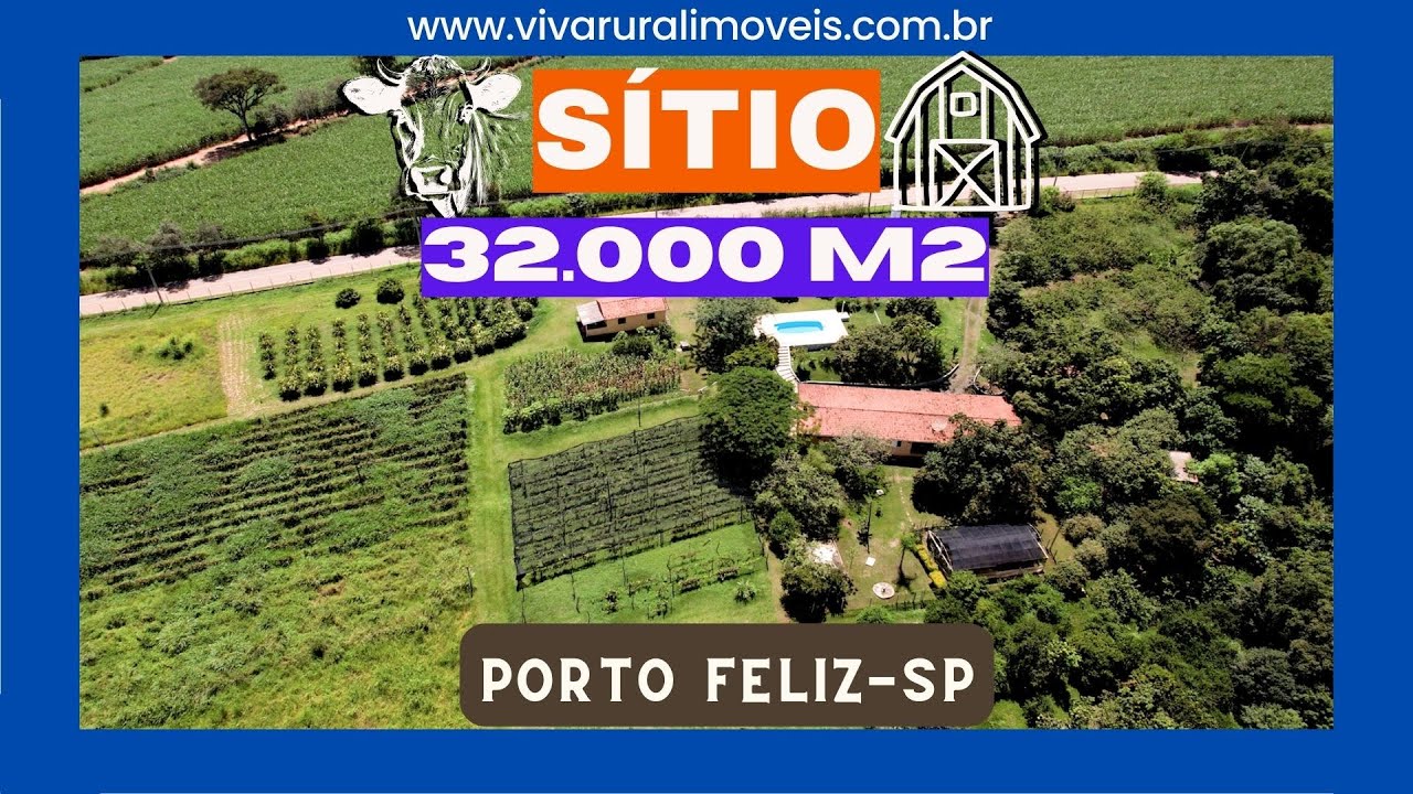 Sítio de 32 000 m2 à venda em Porto Feliz por R$ 1.600.000| Rodrigo Andreazza