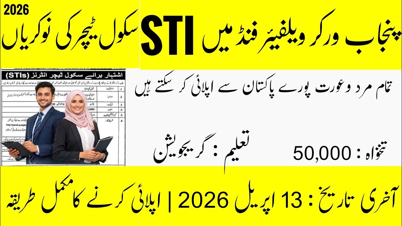 Punjab STI Jobs 2026 | School Teacher Interns Complete Guide | Apply Before Last Date ⚠️