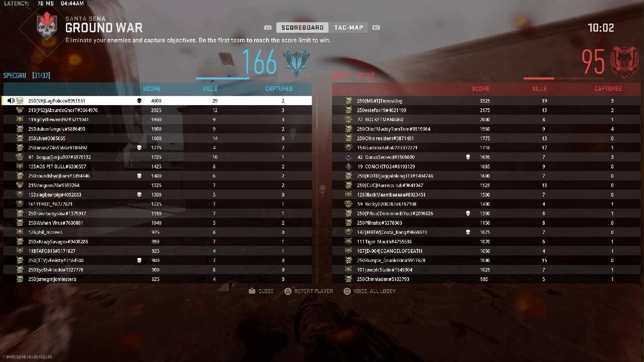 Skill based foot step correlation with delayed red enemy marker above head