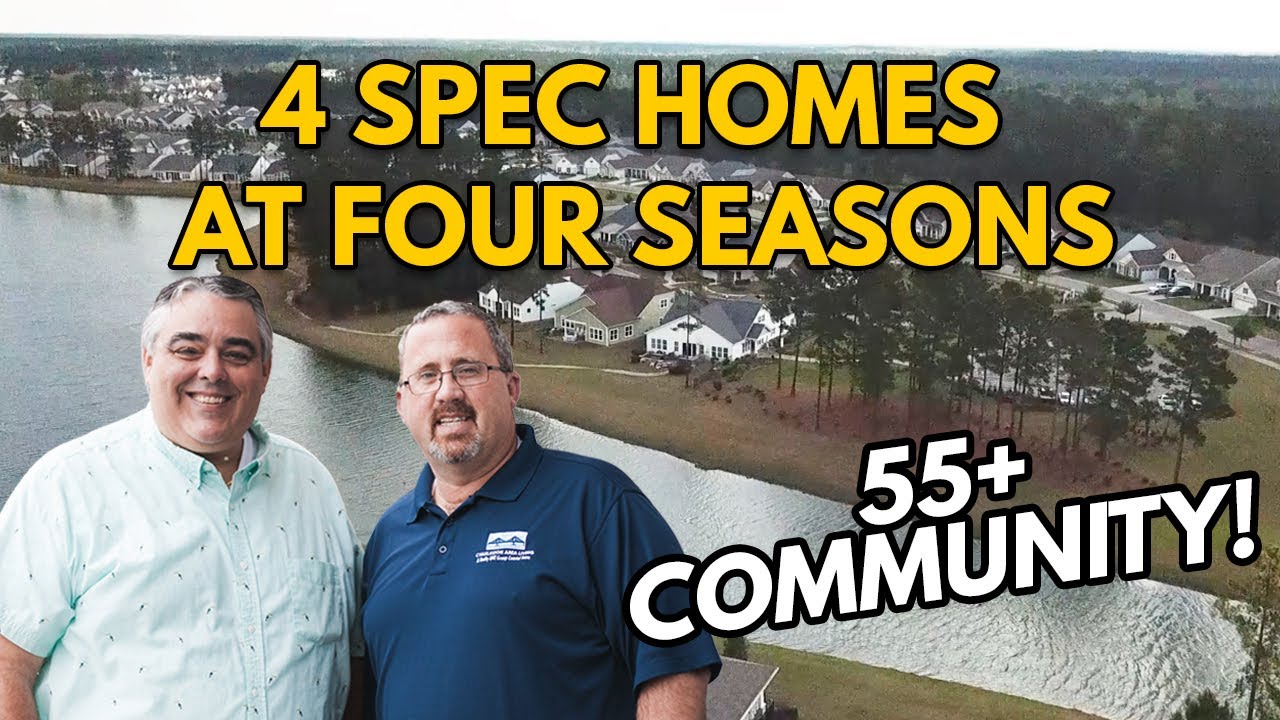 4 Spec Homes at Four Seasons at the Lakes of Cane Bay Plantation | 55 Plus Active Adult Community