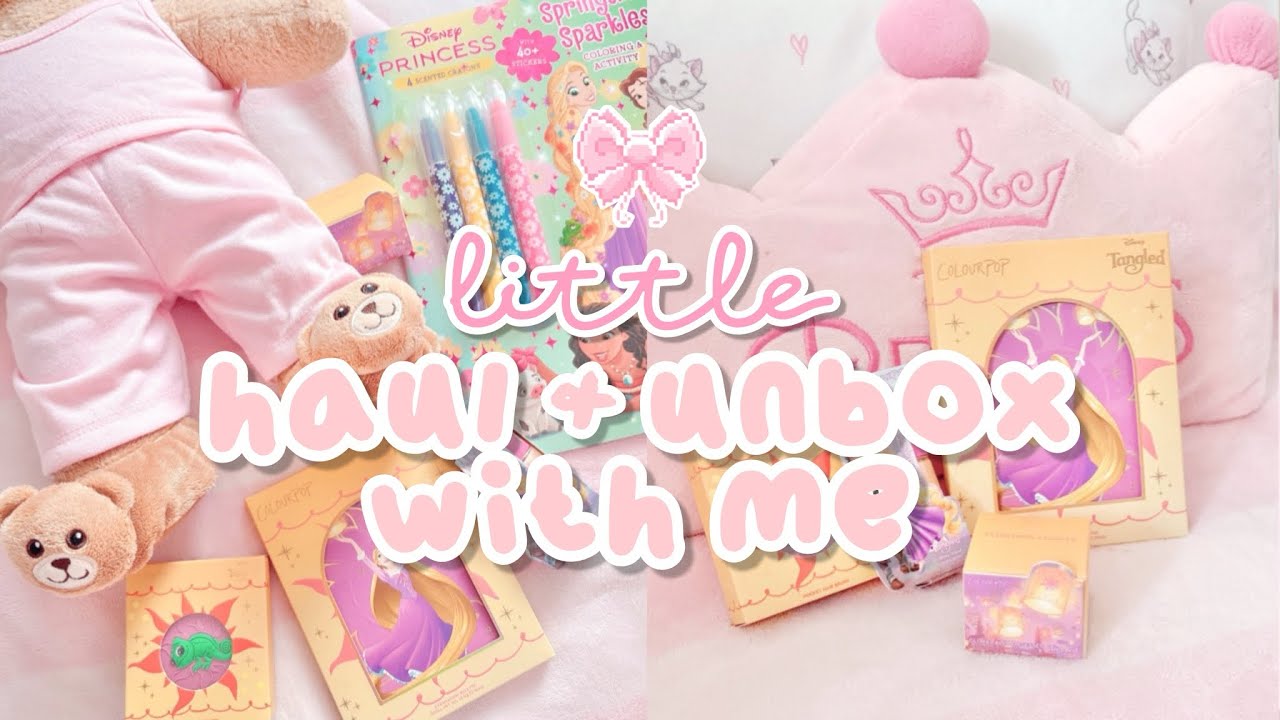 ꒰ sfw agere ꒱ little unboxing & haul ! 🎀⭐️