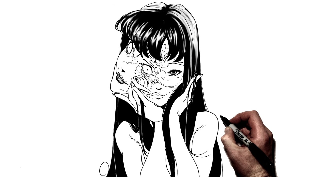 How To Draw Tomie | Step By Step | Tomie