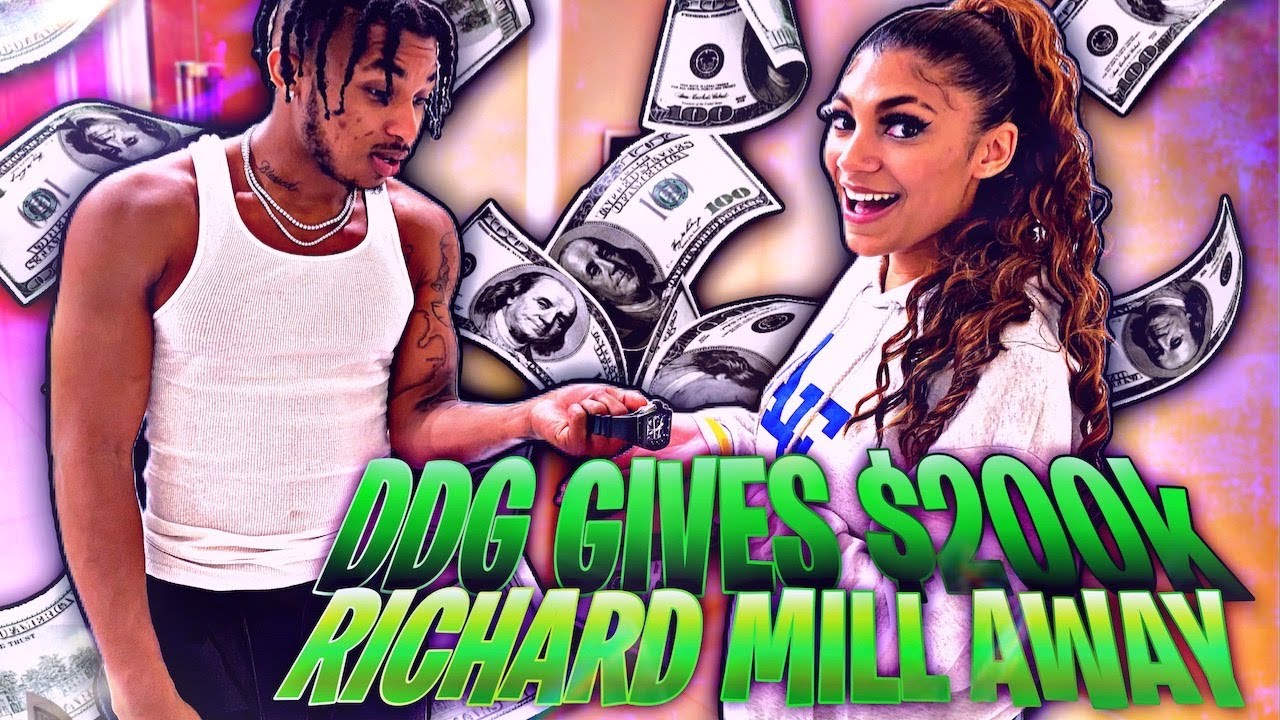 DDG Gave Me $200,000 Richard Mille Watch!!!!!!