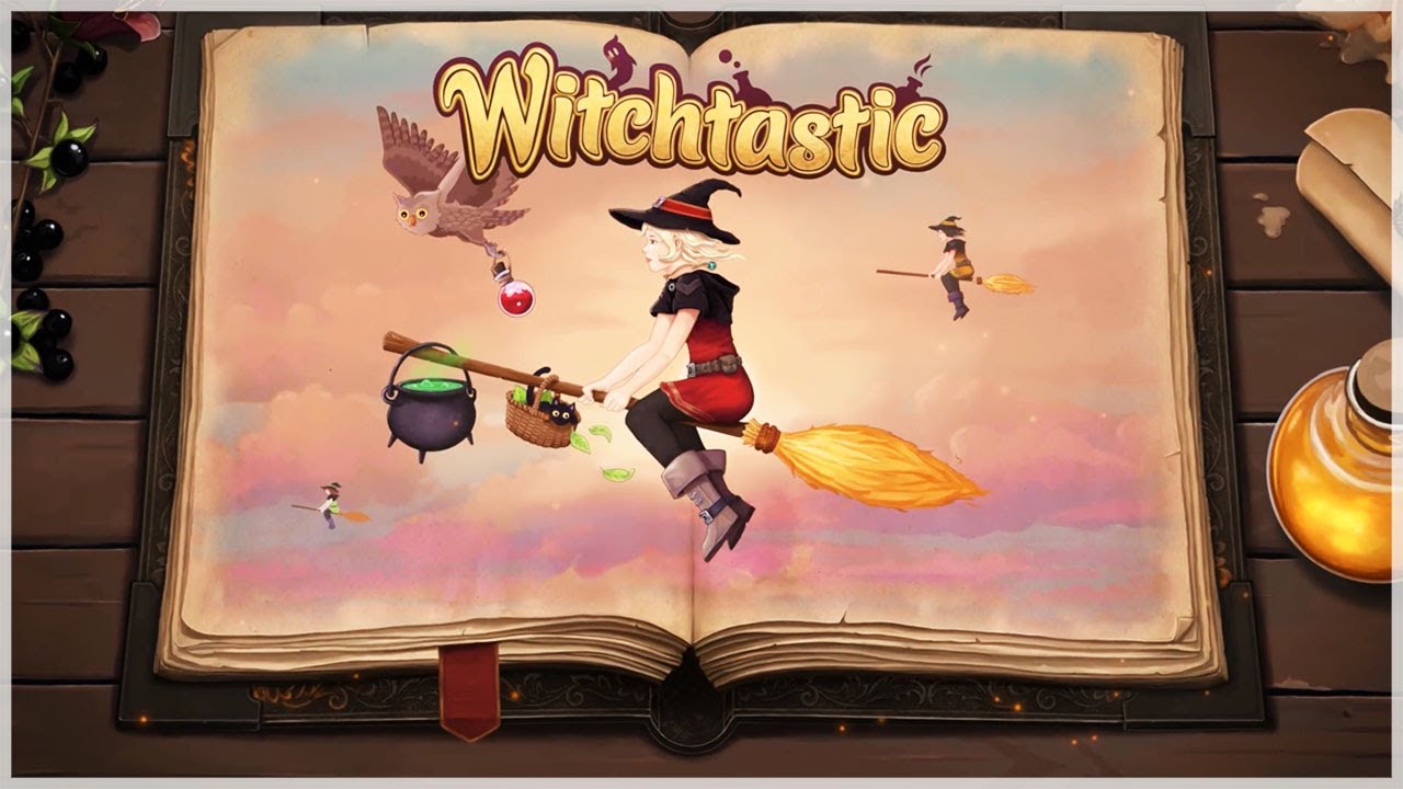 Witchtastic Game Trailer 2020 | 1-4 Player CO-OP Game