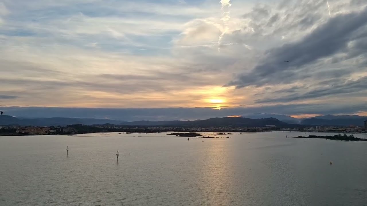 Sunset in Sardinia #sunset #sunsetview #sardinia #mscmusica #msccruise