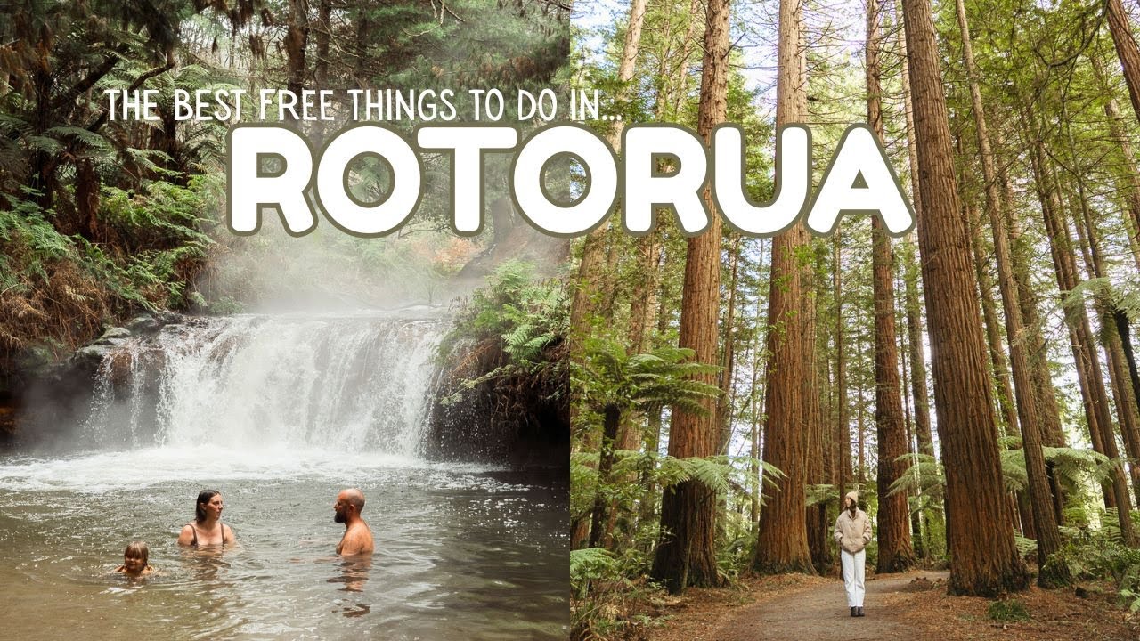 We Found a HOT Waterfall in Rotorua | New Zealand Road Trip Ep. 1