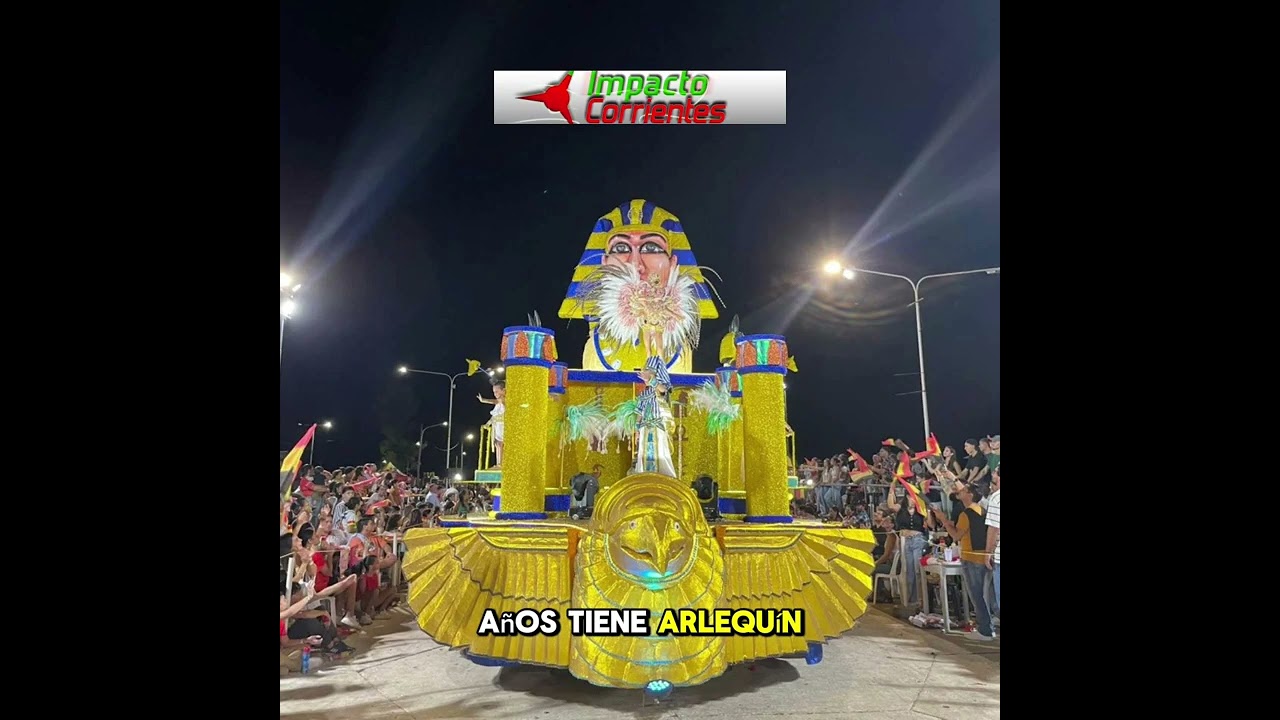 Todo listo para los Carnavales de la Cruz Corrientes #carnavales 