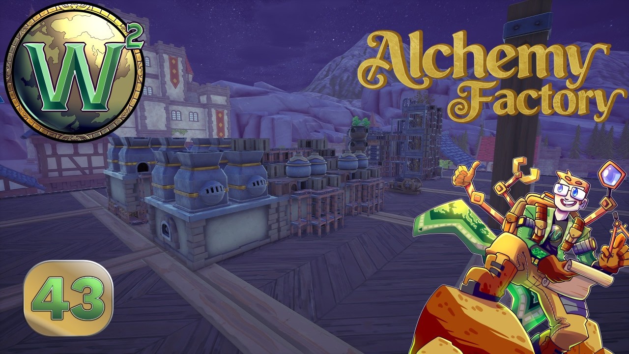 Alchemy Factory - Planning Blast Potion - Let's Play - Episode 43