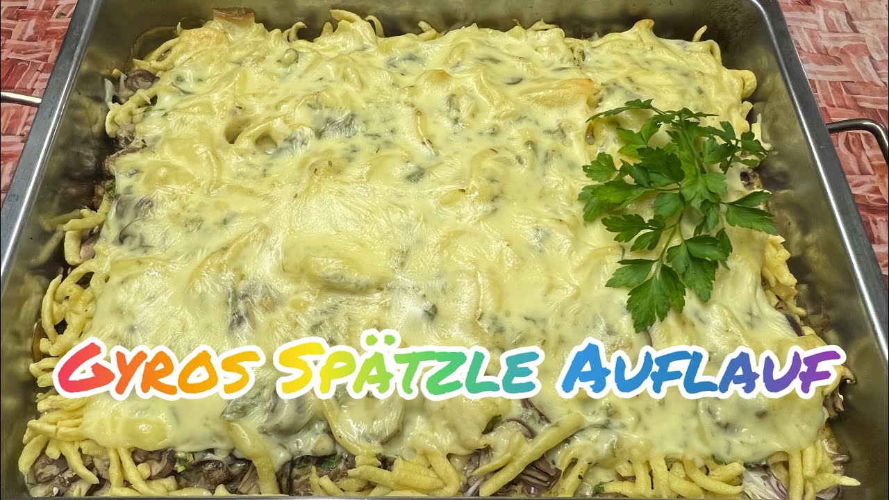 191. Gyros Spätzle Auflauf vom @broil_king 