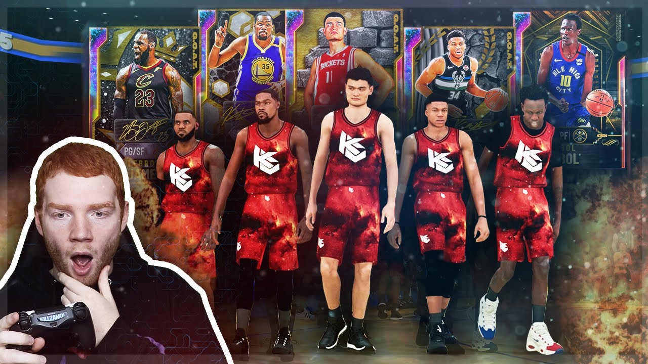 We BUILT the *BEST* TEAM in MyTEAM HISTORY!! Insane *GOAT* Cards + MORE! (NBA 2K20 MyTeam)