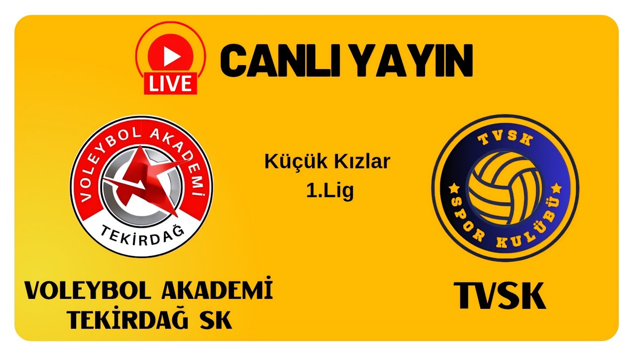 Küçük Kız 1.lig VOLEYBOL AKADEMİ - TVSK