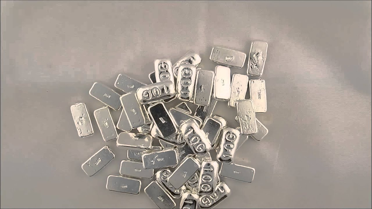 10 gram Hand Poured Silver Bar by ShinyBars
