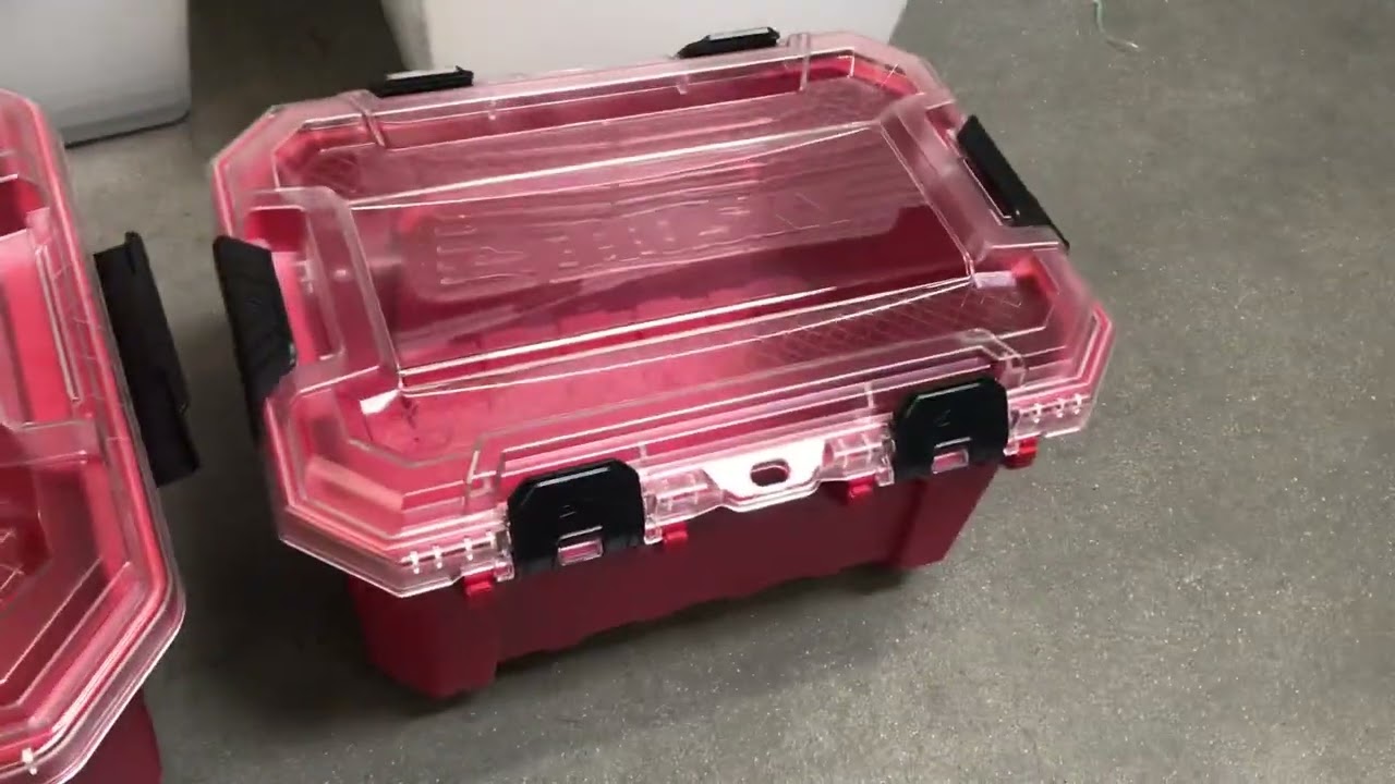 Husky Professional Duty Storage Containers 5, 12, 20 gallons See-through lids