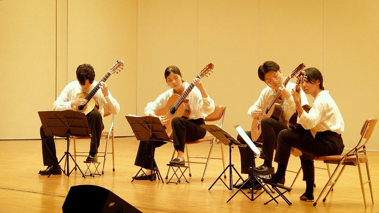 Rainy Waltz - a_Hisa (arr. 신지영) (Guitar Quartet)