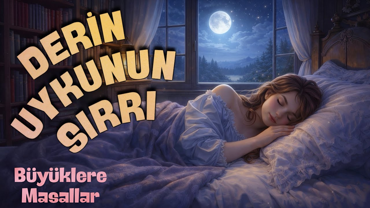 DERİN UYKUNUN SIRRI-Büyüklere Masallar-Masal Dinle-Sesli Kitap-Masallar-Peri Mia Masalları