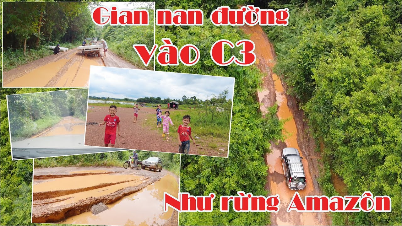 Đường vào C3 | Gian nan xuyên rừng Mã Đà để đến Làng biệt lập trong rừng Mã Đà | Đồng Nai .