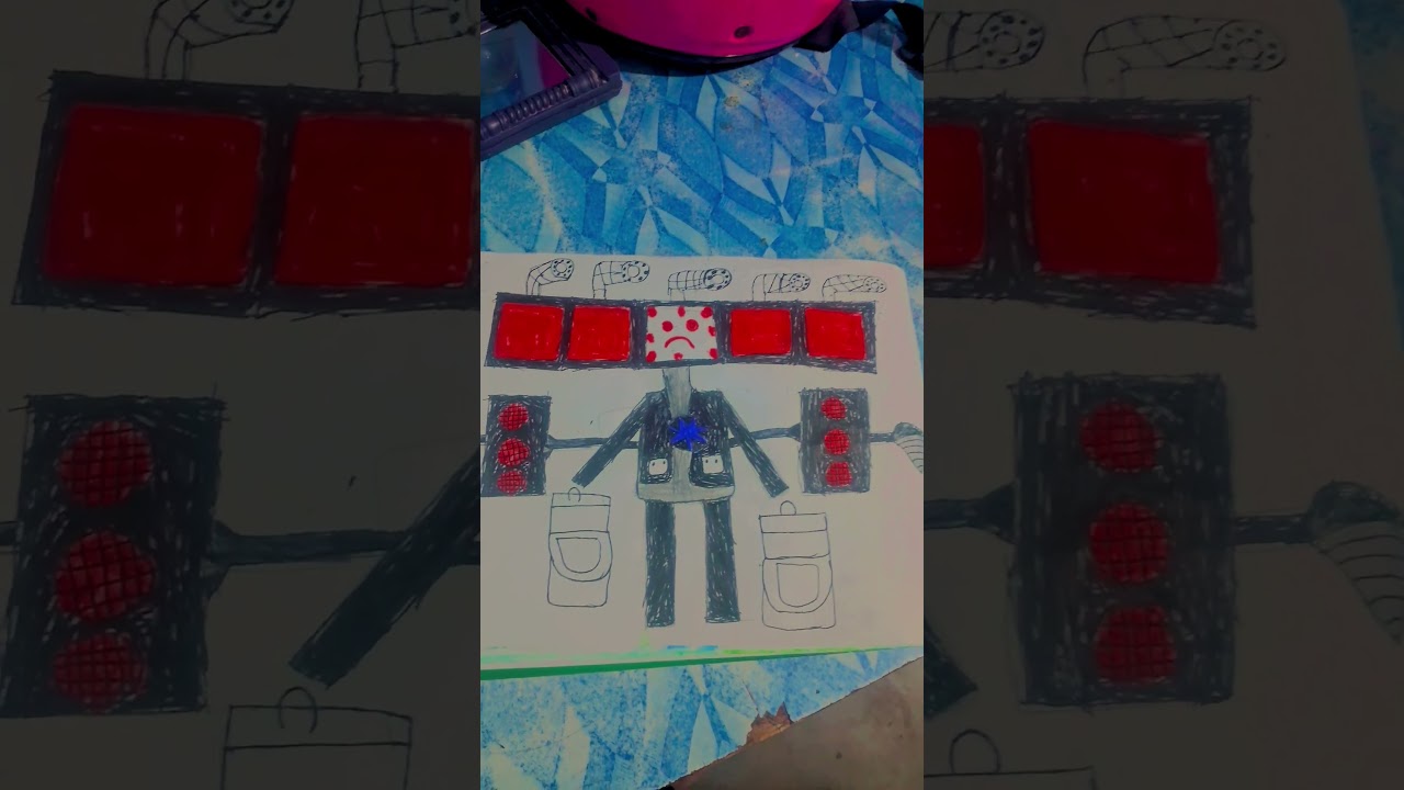 Arya art with craft   TV man drawing like comment share and subscribe 