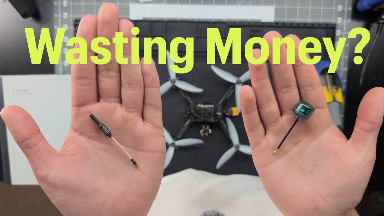 Антенны для дронов FPV за $1 и $15