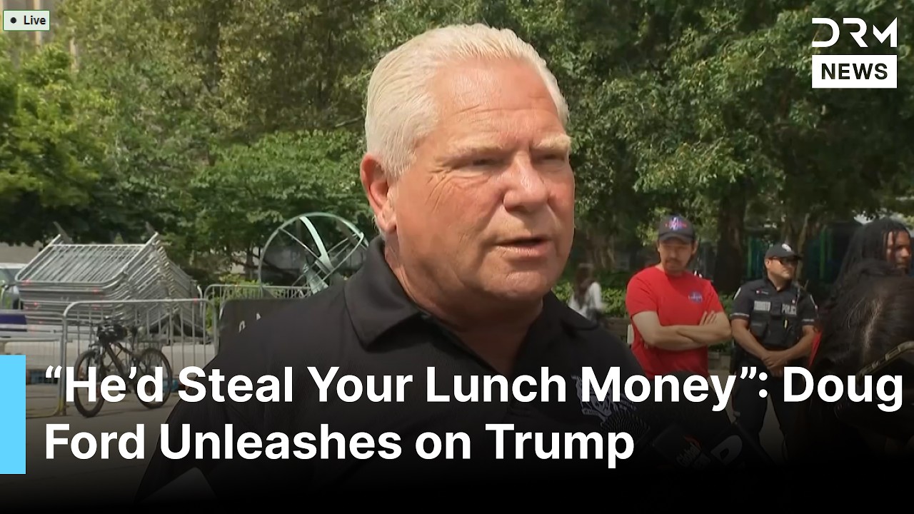 Moment: &ldquo;Trump Would Steal Your Lunch Money,&rdquo; Ontario Premier Doug Ford Unleashes on Trump | AC1G
