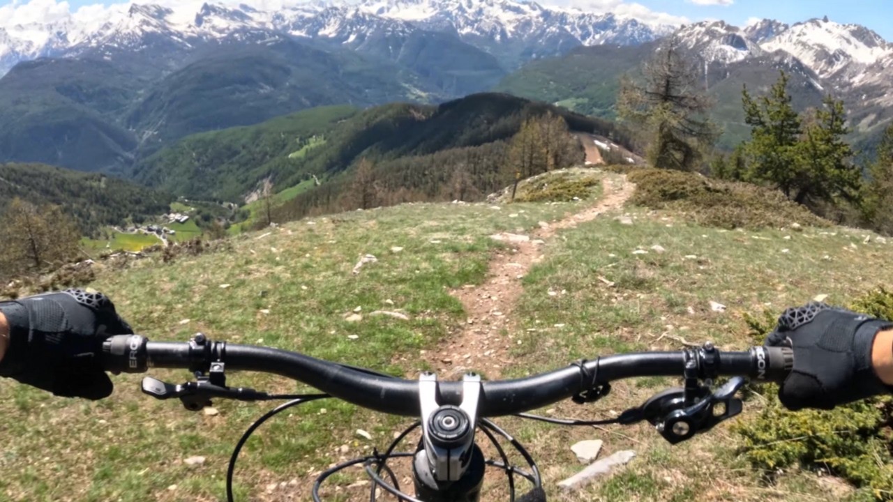 Souvenirs de printemps dans le Queyras - Crête de Glaisette