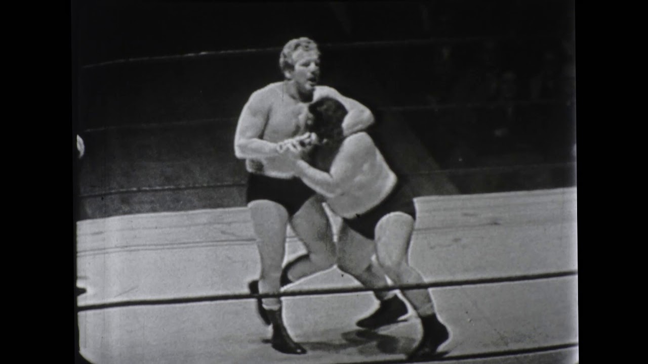 WRESTLING FROM THE MAPLE LEAF GARDENS - JANUARY 17, 1957