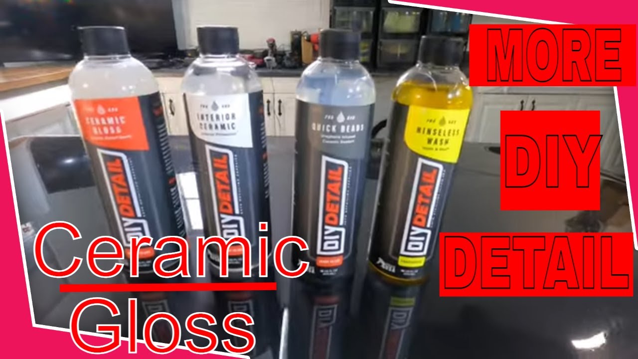 More DIY Detail Products!! Ceramic GLOSS Detail Spray/Drying Aid!