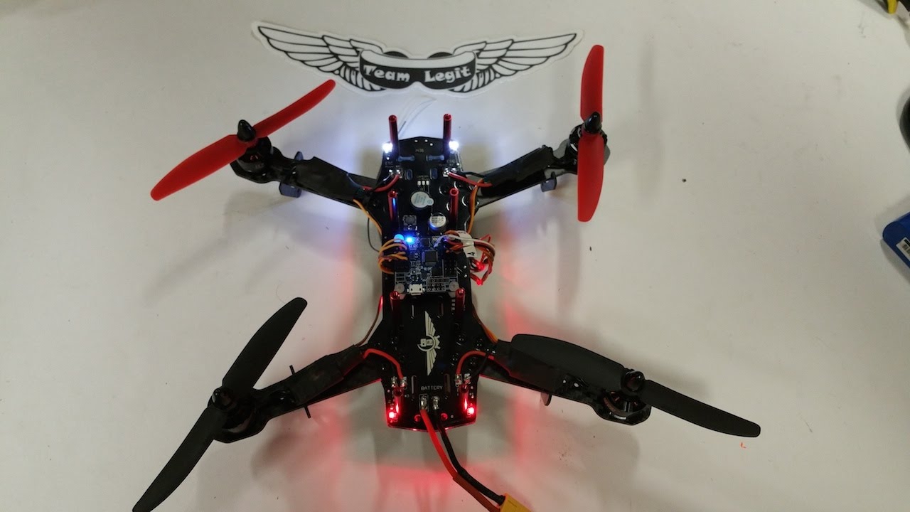 Complete Mini Quad Build Video of ZMR 250 With PDB Beginners Guide