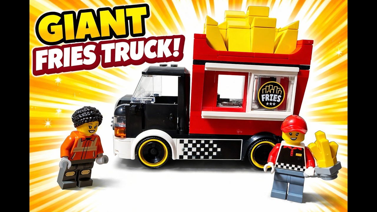 LEGO City 60488 Street Food Truck Speed Build