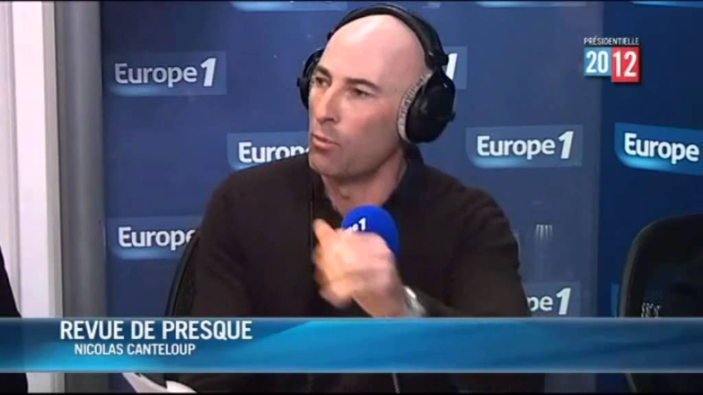 Canteloup imite Jean Pierre Elkabbach et Nicolas Sarkozy