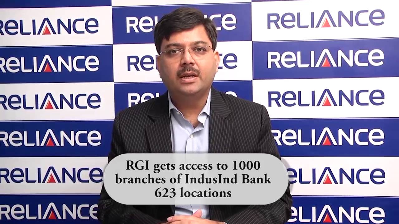 Mr. Rakesh Jain - Reliance General Insurance and IndusInd Bank tie-up