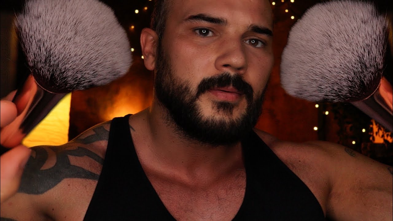 ASMR Its Okay, Im Right Here | Brushing You to Sleep - Relaxing Face Personal Attention