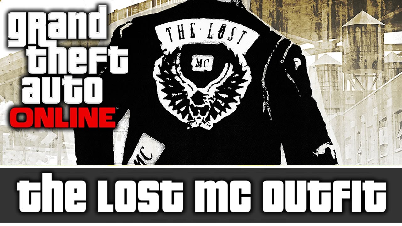 GTA 5 Online — настройка костюма байкера The Lost MC