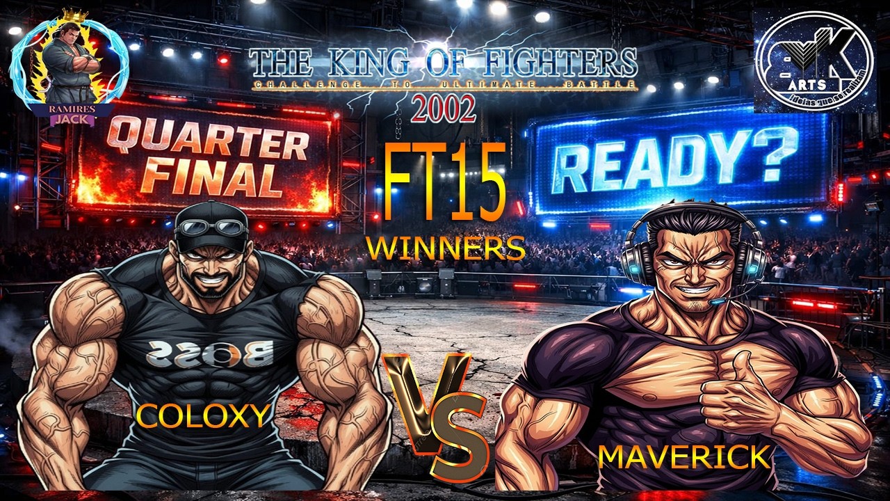Quartas De Finais 🥋🔥TB RPZ Coloxy ⚡🆚 ⚡MXG Maverick  (FT15) (kof2002)