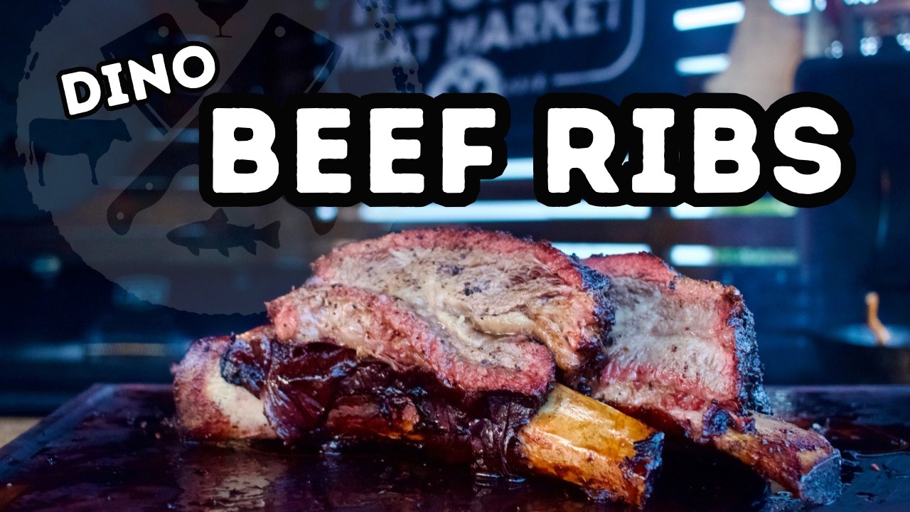 Dino Beef Ribs on an Offset Smoker | Heights Meat Market