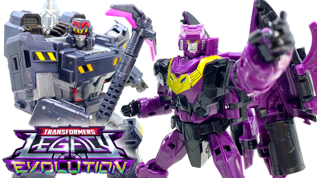Transformers LEGACY Evolution RISE OF TYRANNY 2-Pack MINER MEGATRON & SENATOR RATBAT Review