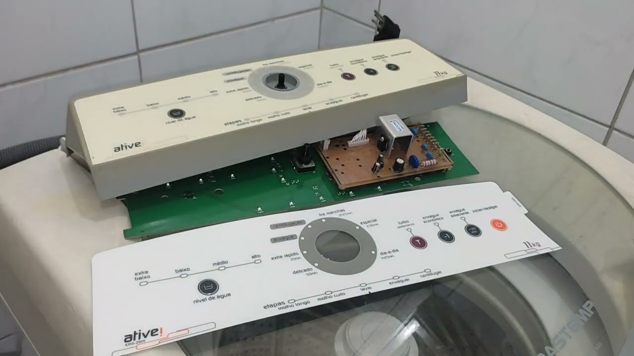 Lavadora Brastemp Ative 11kg não liga! Como resolver