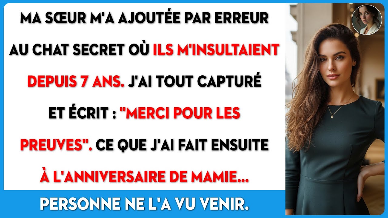 Ma famille m'a surnommée 