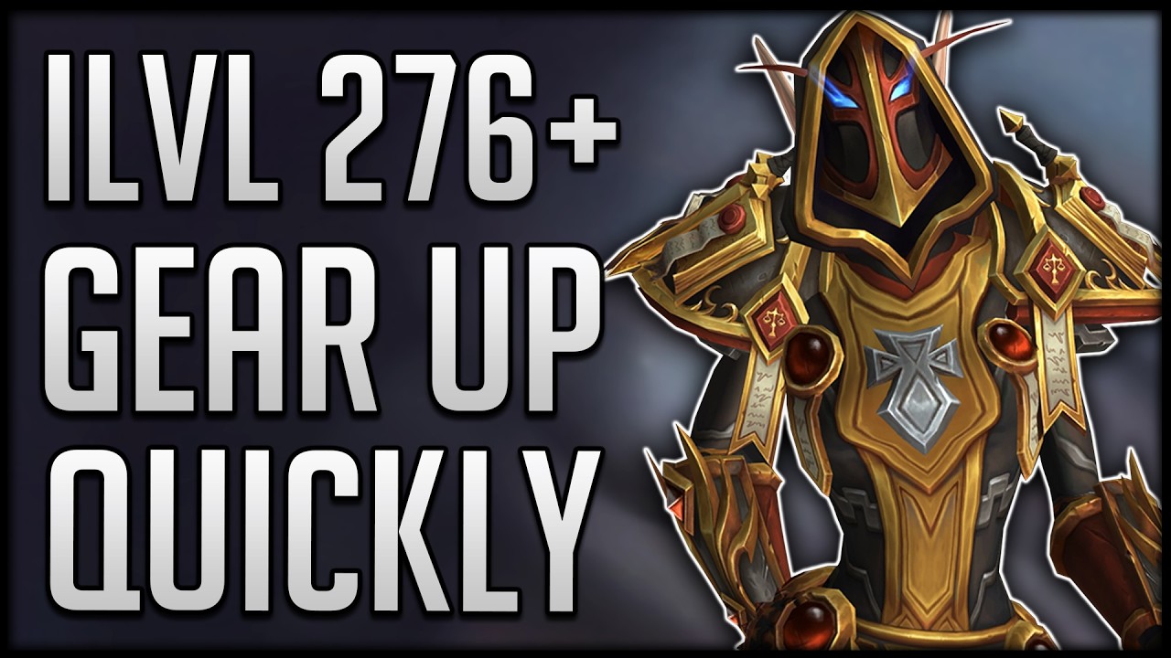 How To Gear Up ILVL 276+ ALL BY YOURSELF - No Group Content Needed!