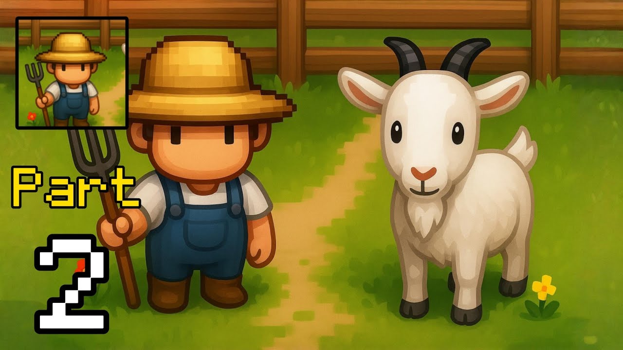 Tiny Pixel Farm &ndash; Gameplay Walkthrough Part 2 &ndash; Build Your Dream Retro Farm Adventure (iOS, Android)