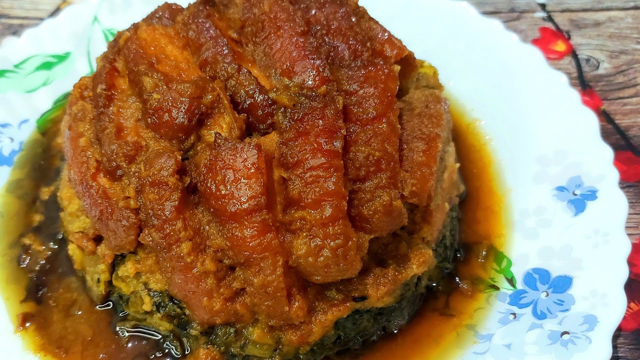 Khew Nyuk - Khas Bangka | Samcannya Lembut Banget | Steamed Pork Belly With Pickled Mustard Greens