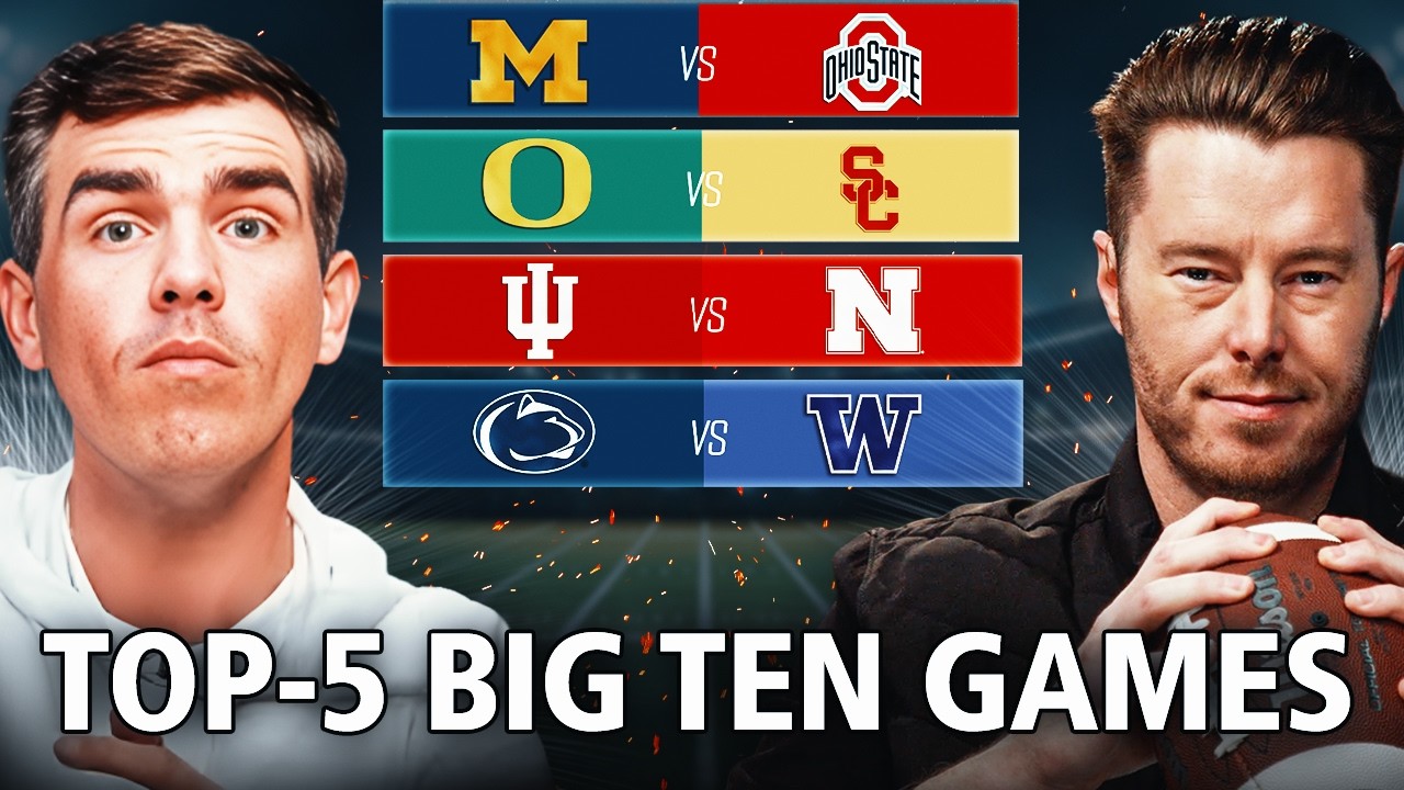 TOP-5 Big Ten Football Games in 2026