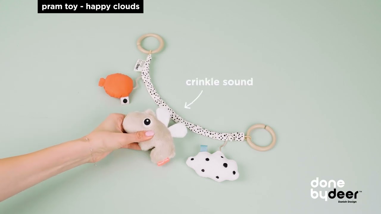pram toy | perfect for the pram, car or stroller | Done by Deer