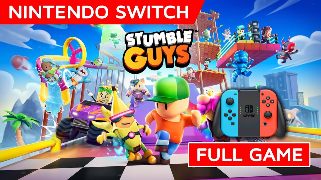 Stumble Guys - Nintendo Switch Gameplay
