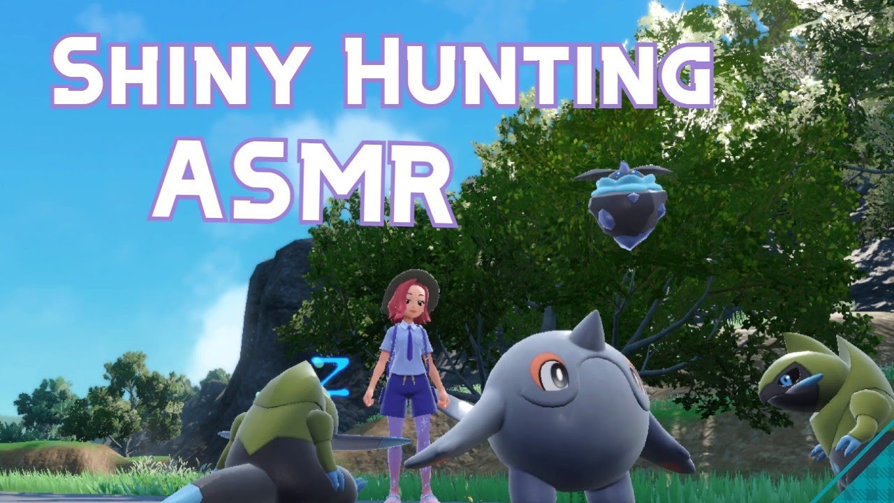 ☁️Pokemon ASMR │Shiny Hunting Event with Whispered Rambles☁️