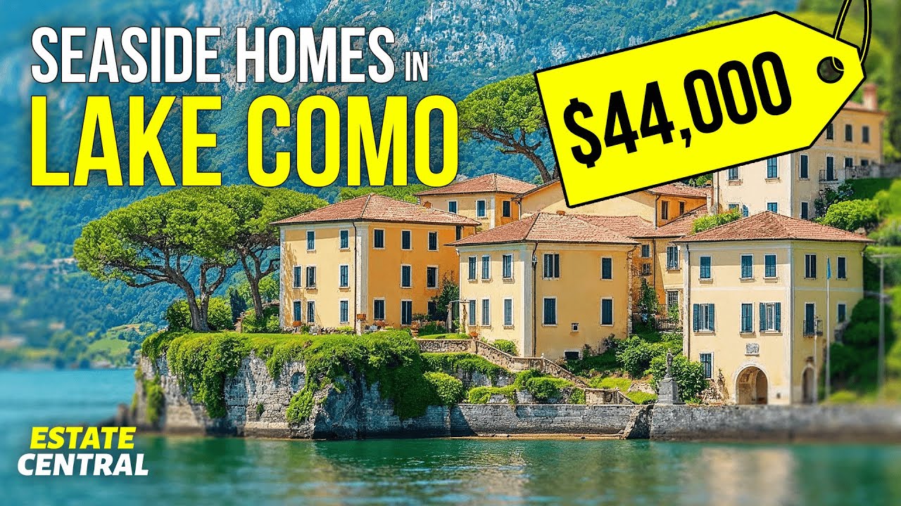Affordable HOMES in LAKE COMO - ITALY from $44,000