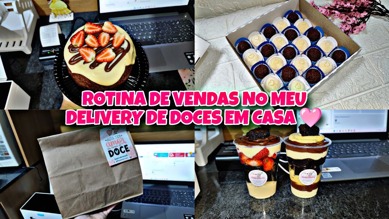 CONFEITARIA EM CASA/ PREPARANDO PEDIDOS/ ENCOMENDA DE DOCINHOS 🩷