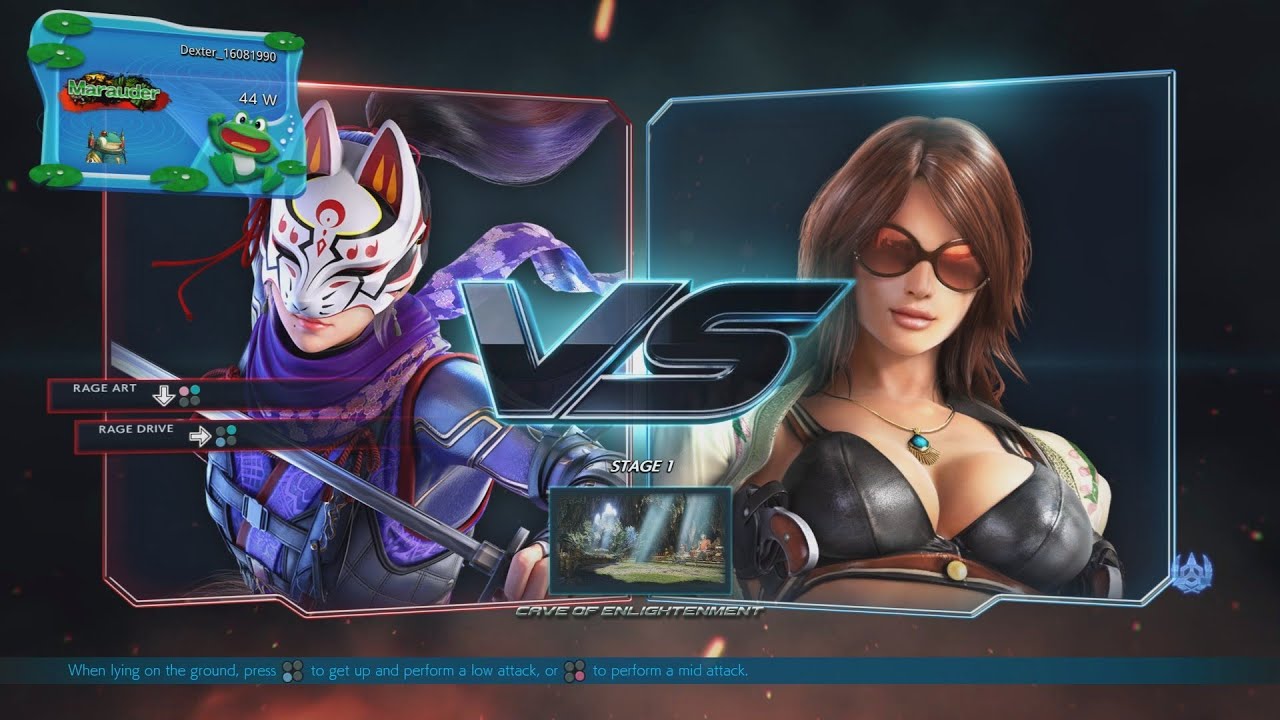 KUNIMITSU vs KATARINA - Tekken 7 (2015)