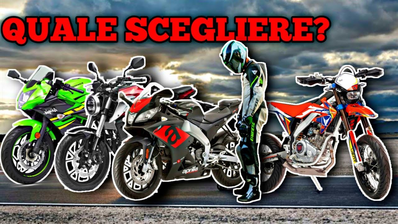 MIGLIORI 125 4T per PATENTE A1