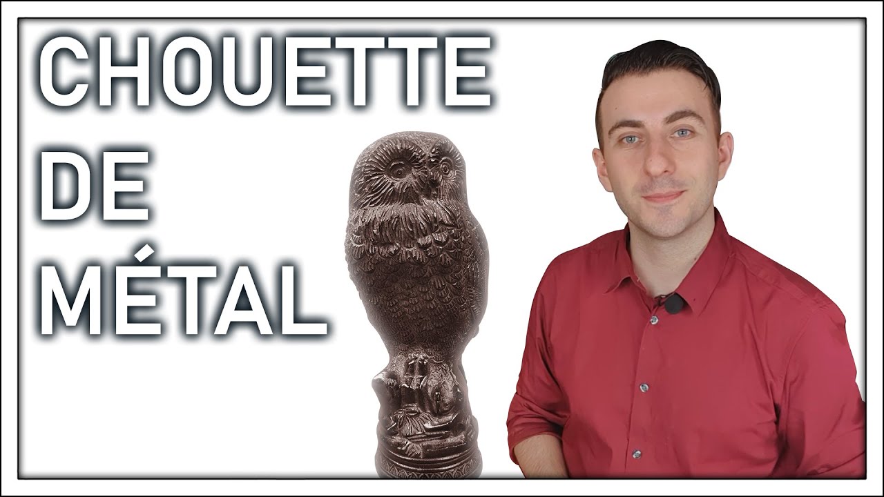 Une chouette en bronze : expertise