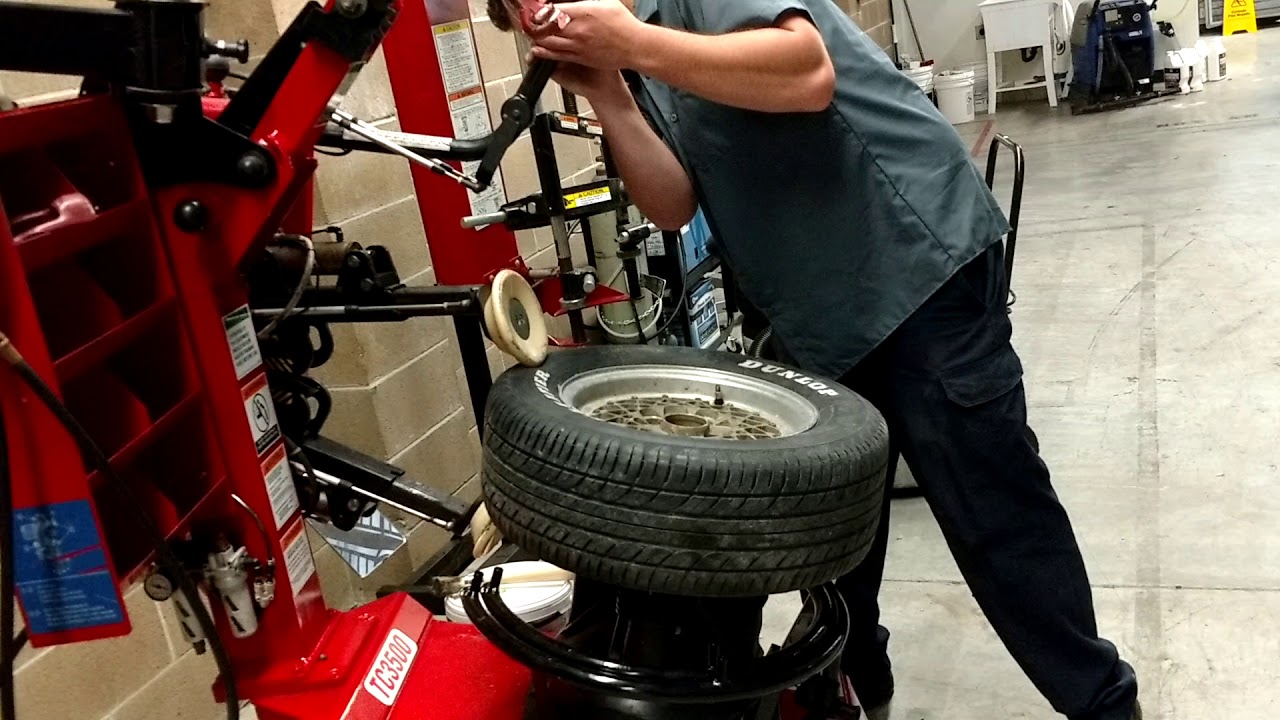 Failed tire changer
